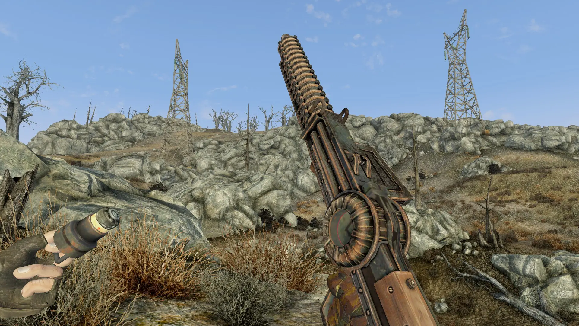 Scopeless Ycs 186 And Gauss Rifle At Fallout New Vegas Mods And Community