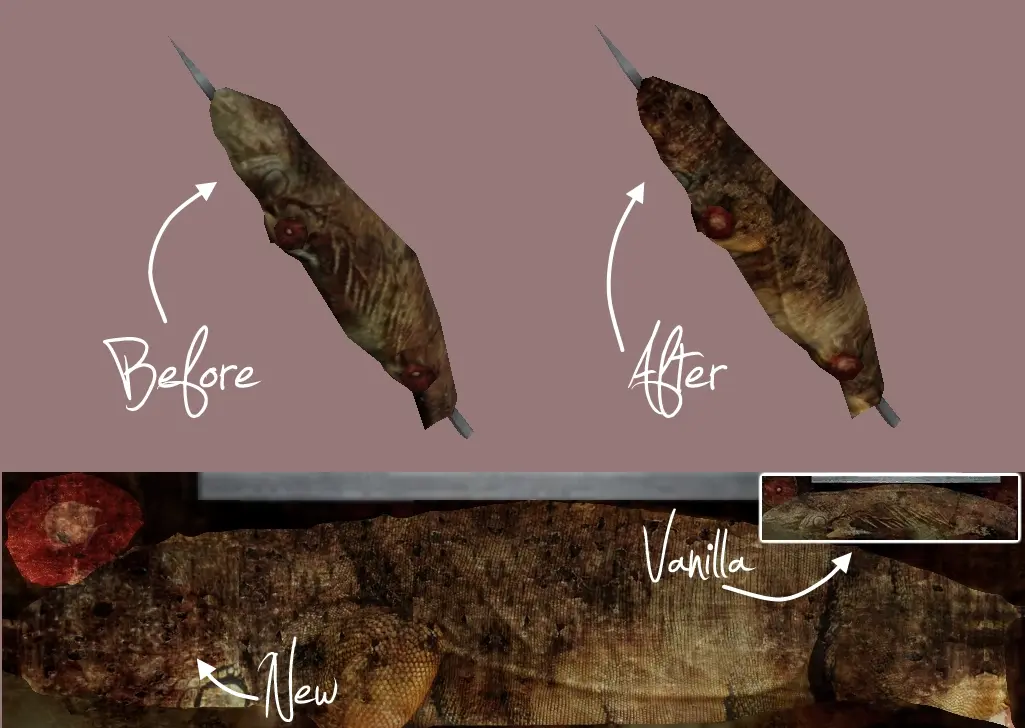 High Resolution Iguana on a Stick at Fallout New Vegas - mods and community