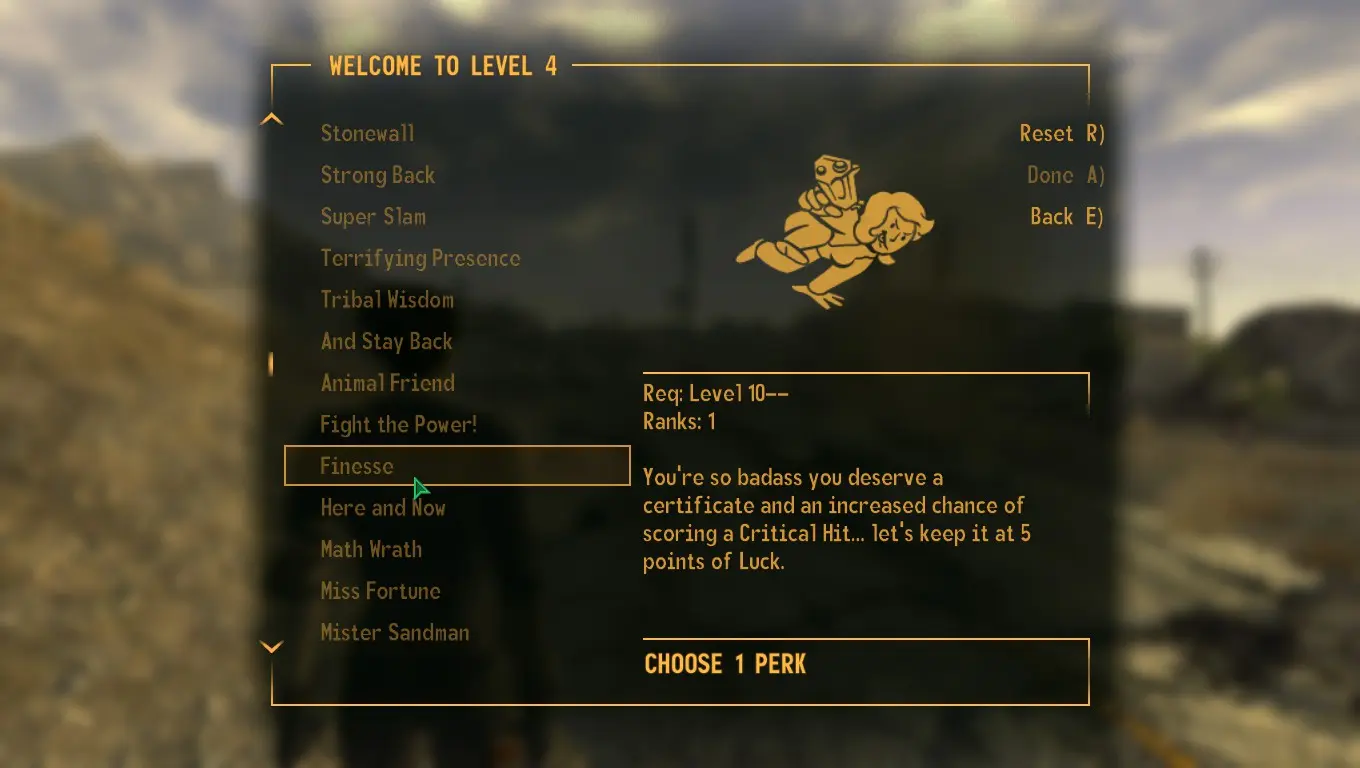 Wild Wastelandish Perks At Fallout New Vegas Mods And Community