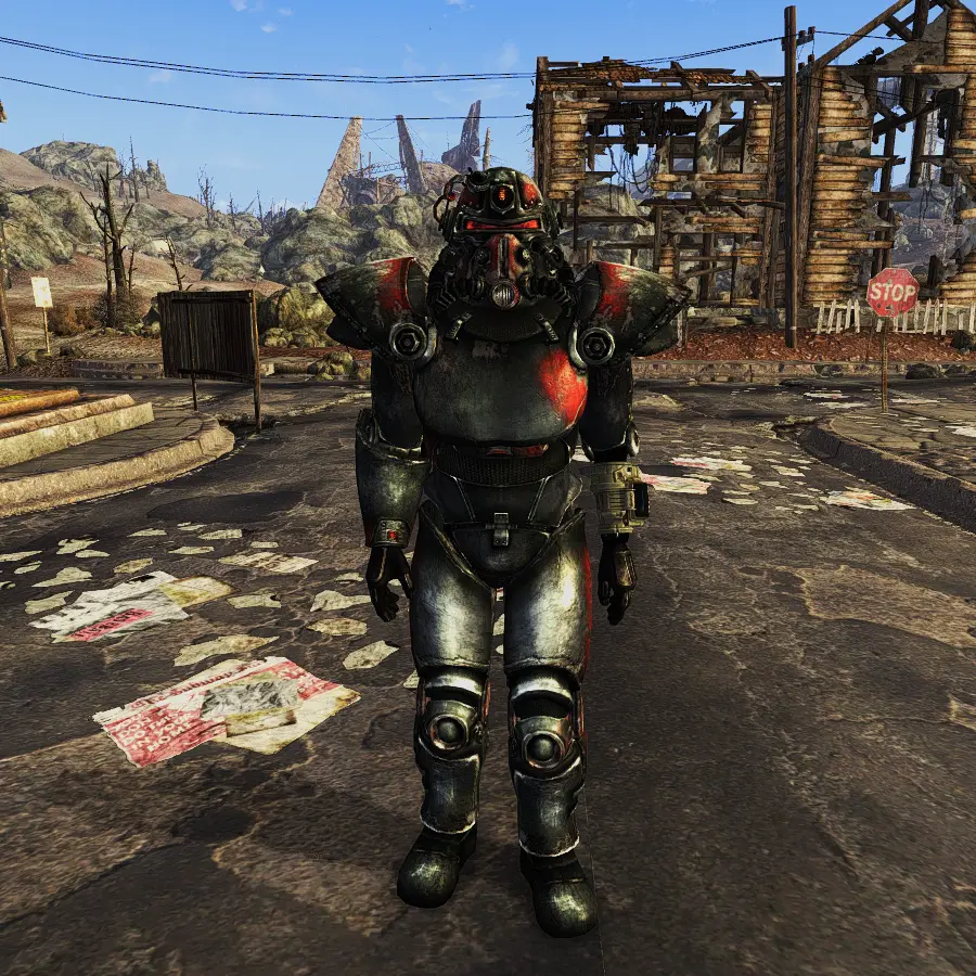 Fallout 4 mcm. FNV Power Armor. Fallout силовая броня t51b. MCM Fallout 4. Супнрпродвинутая силовая броня.