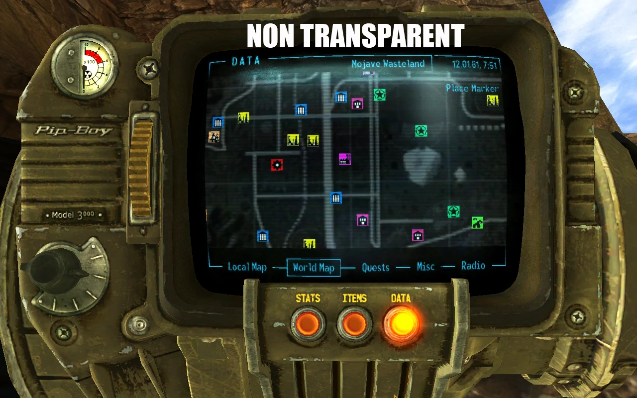 fallout new vegas map icons