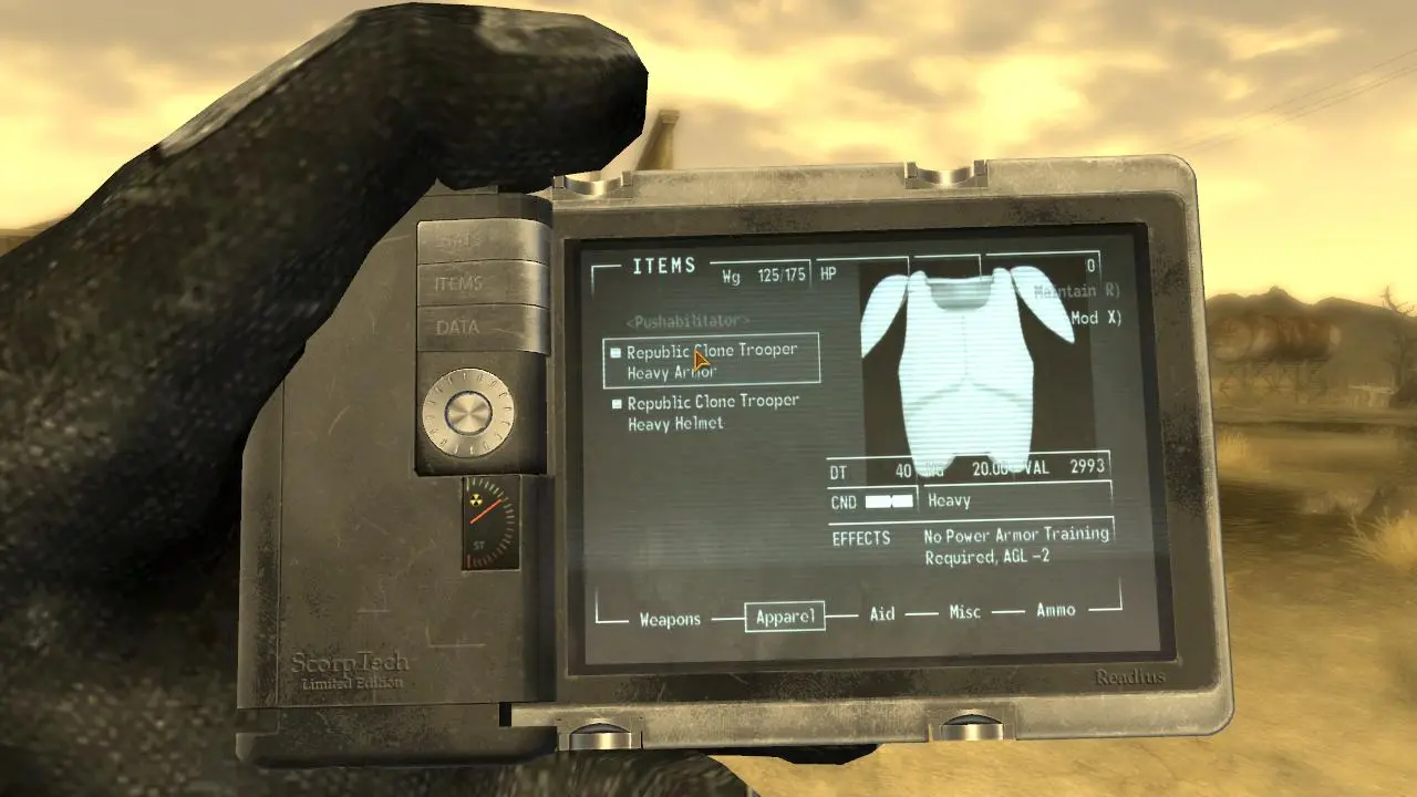 clone trooper armor fallout 4