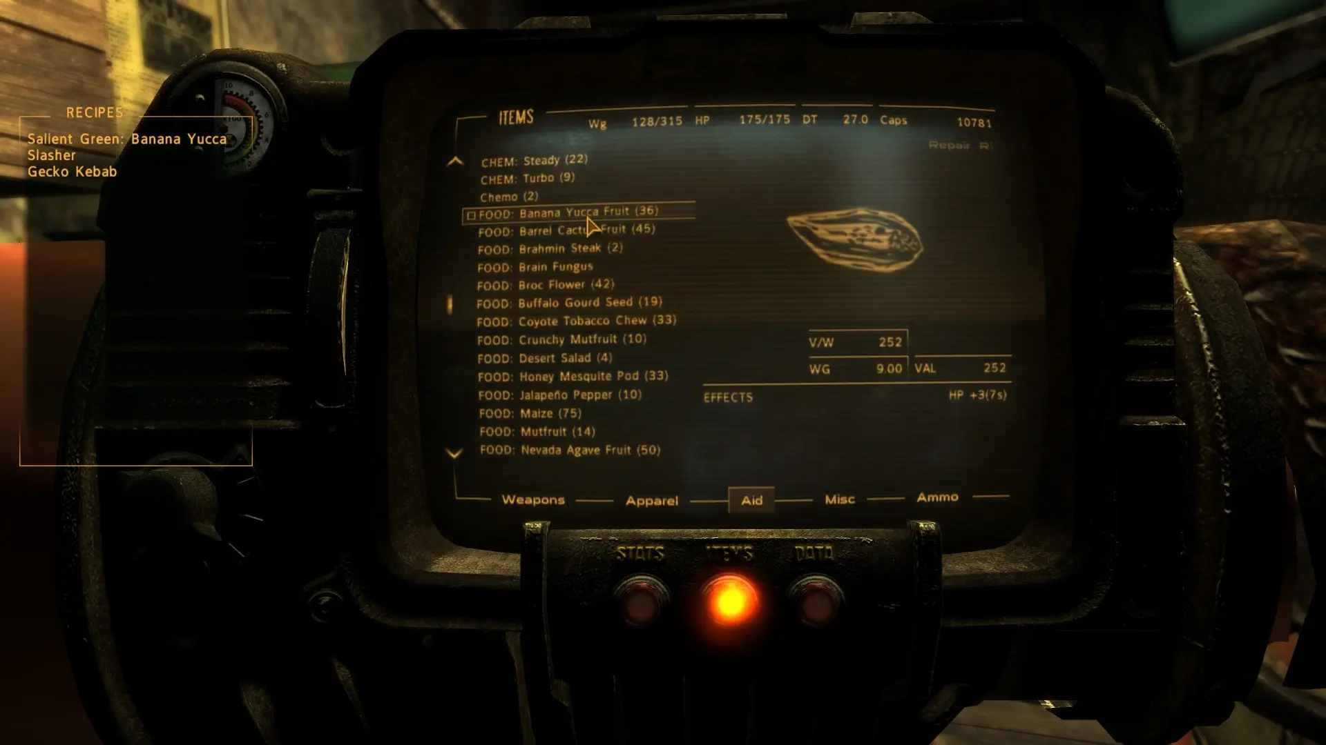 Настройки fallout new vegas. Fallout New Vegas HUD. Меню настроек фоллаут Нью Вегас. Fallout New Vegas нож шанса. Fallout New Vegas обеденный колокол.