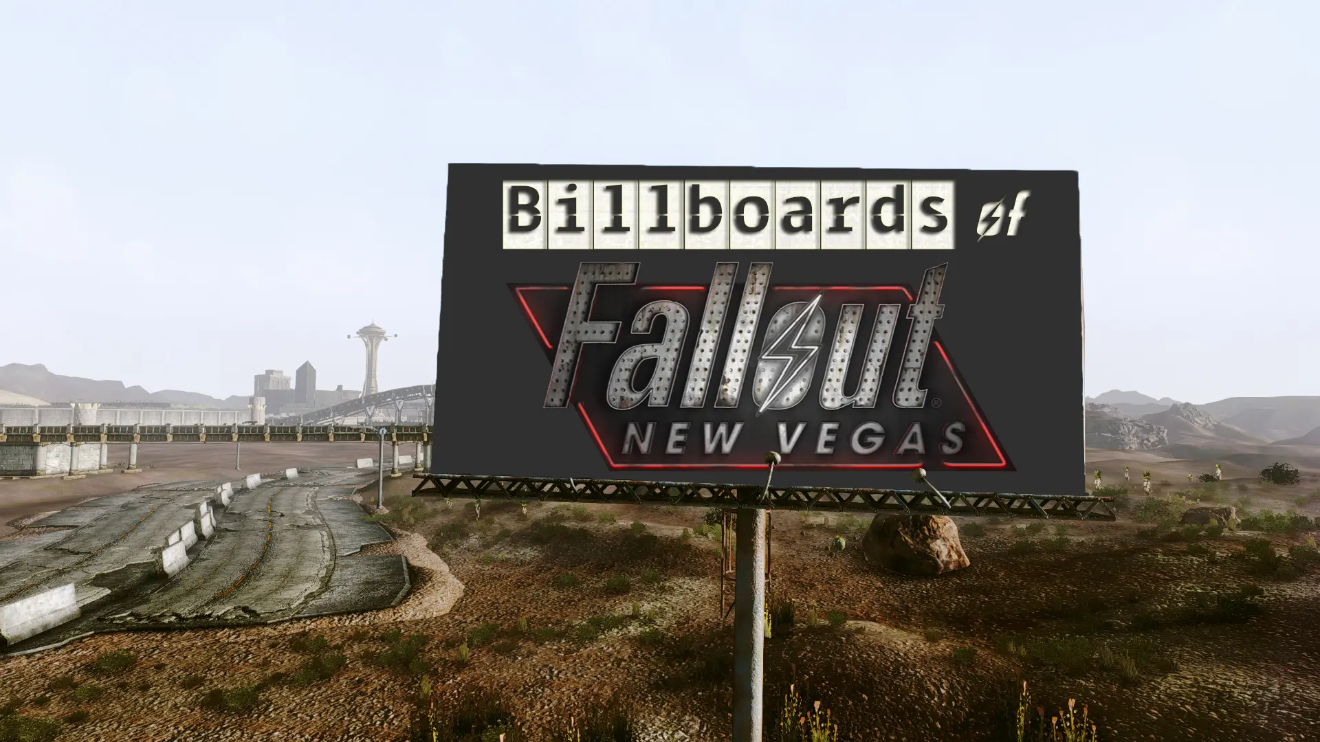 Схема билборд fallout new vegas