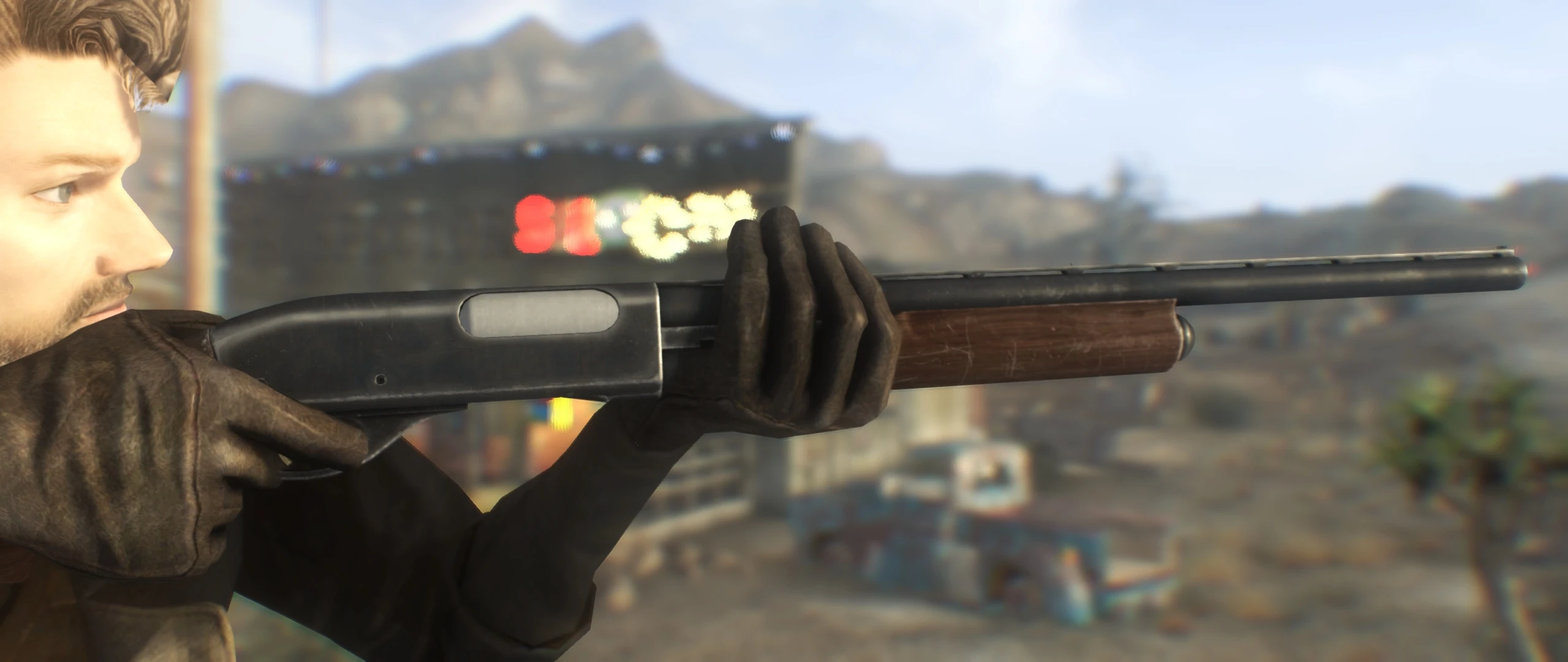 Remington 870 Wingmaster at Fallout New Vegas - mods and community