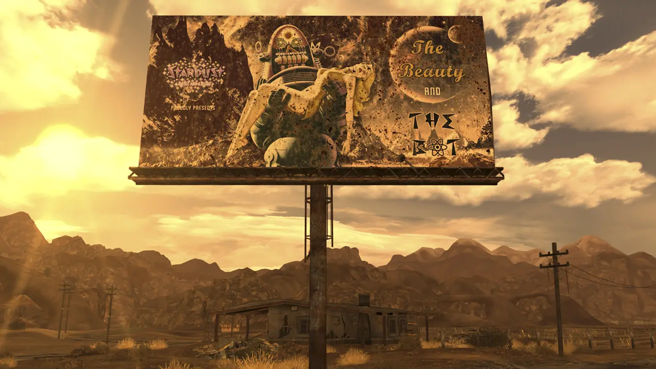 Схема билборд fallout new vegas