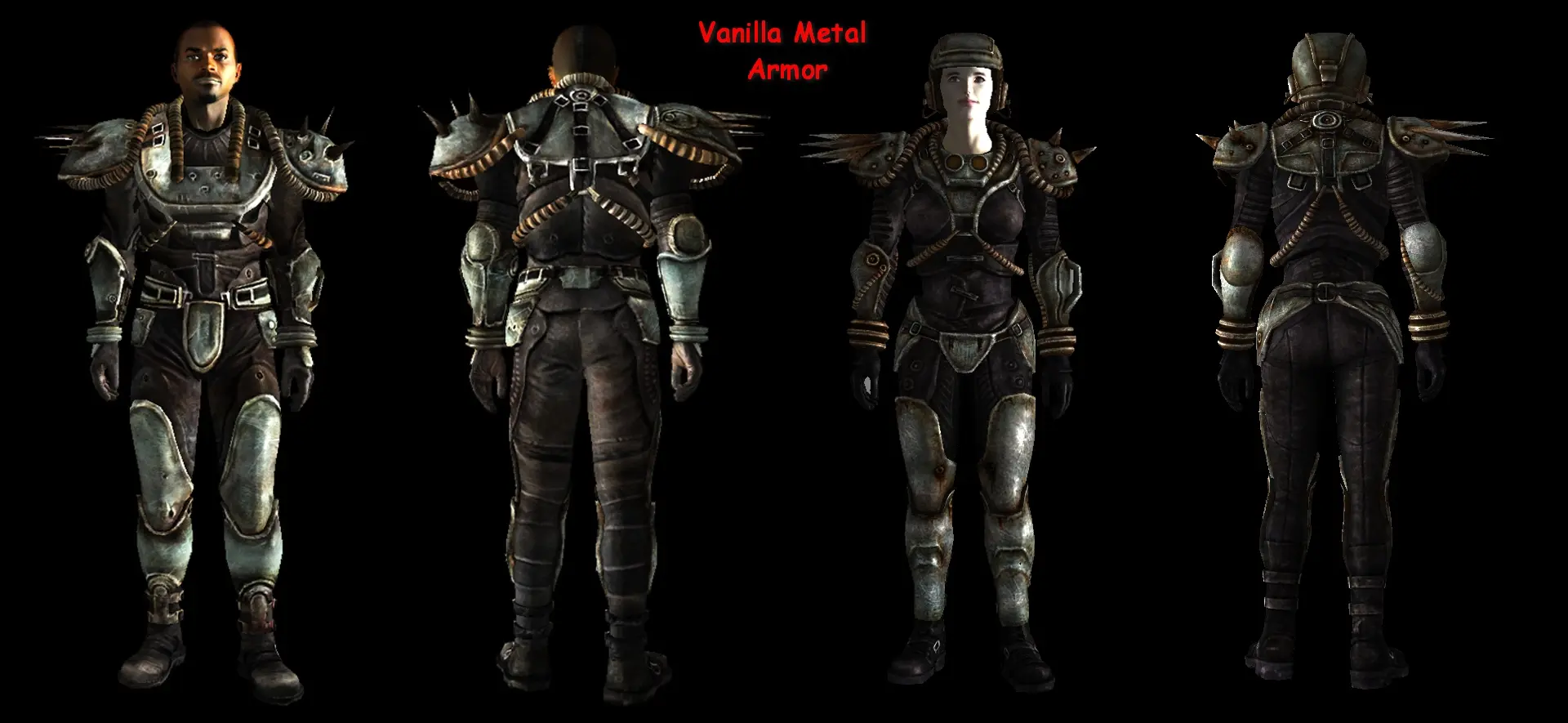 Metal armor remade at Fallout New Vegas - mods and community