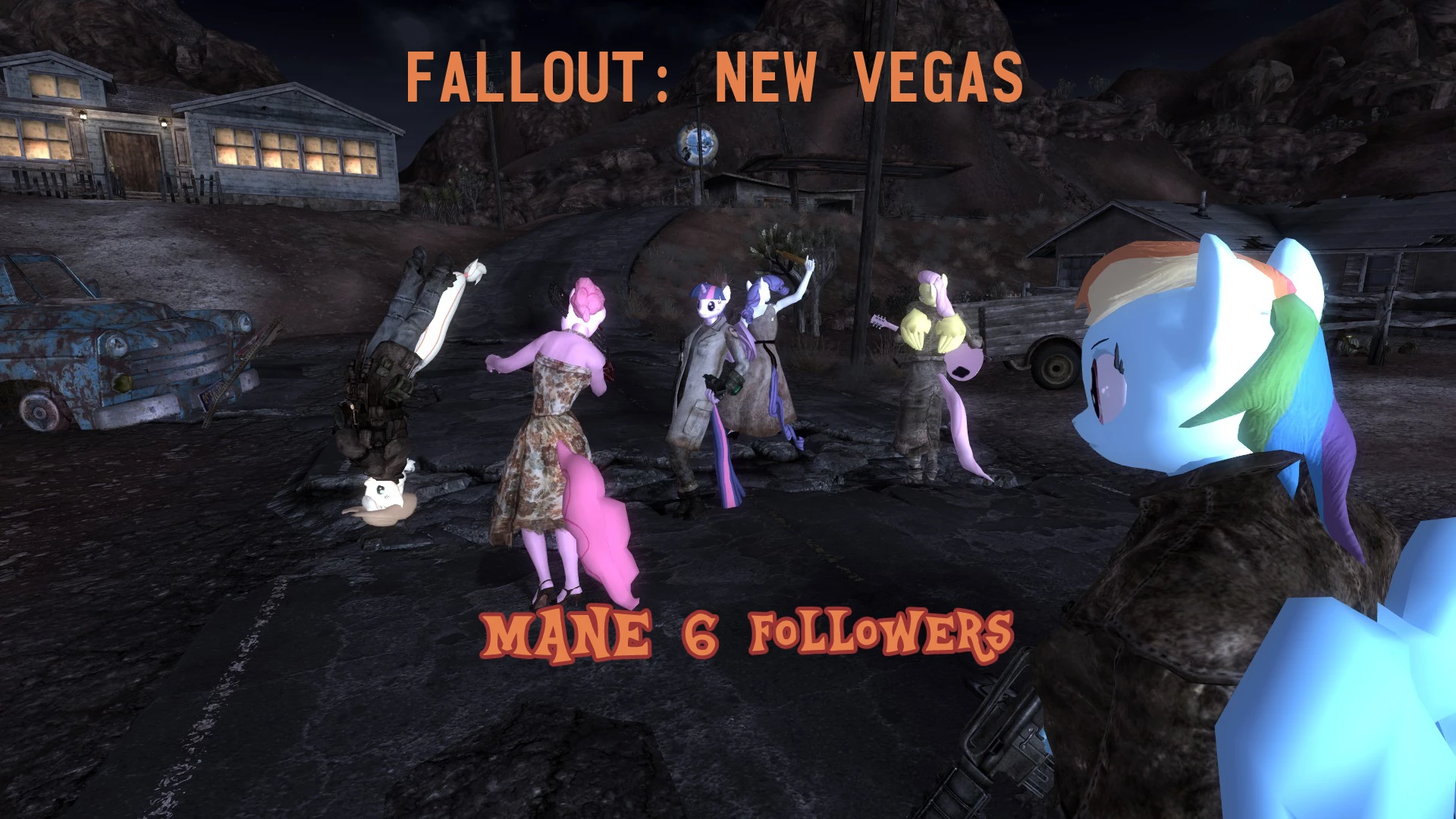 (MLP) My Little Pony Companions at Fallout New Vegas 