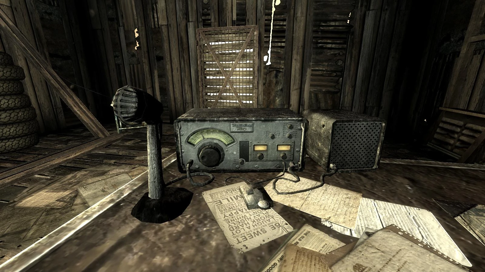 Ham Radio Fallout 3. RADIOWORKS.