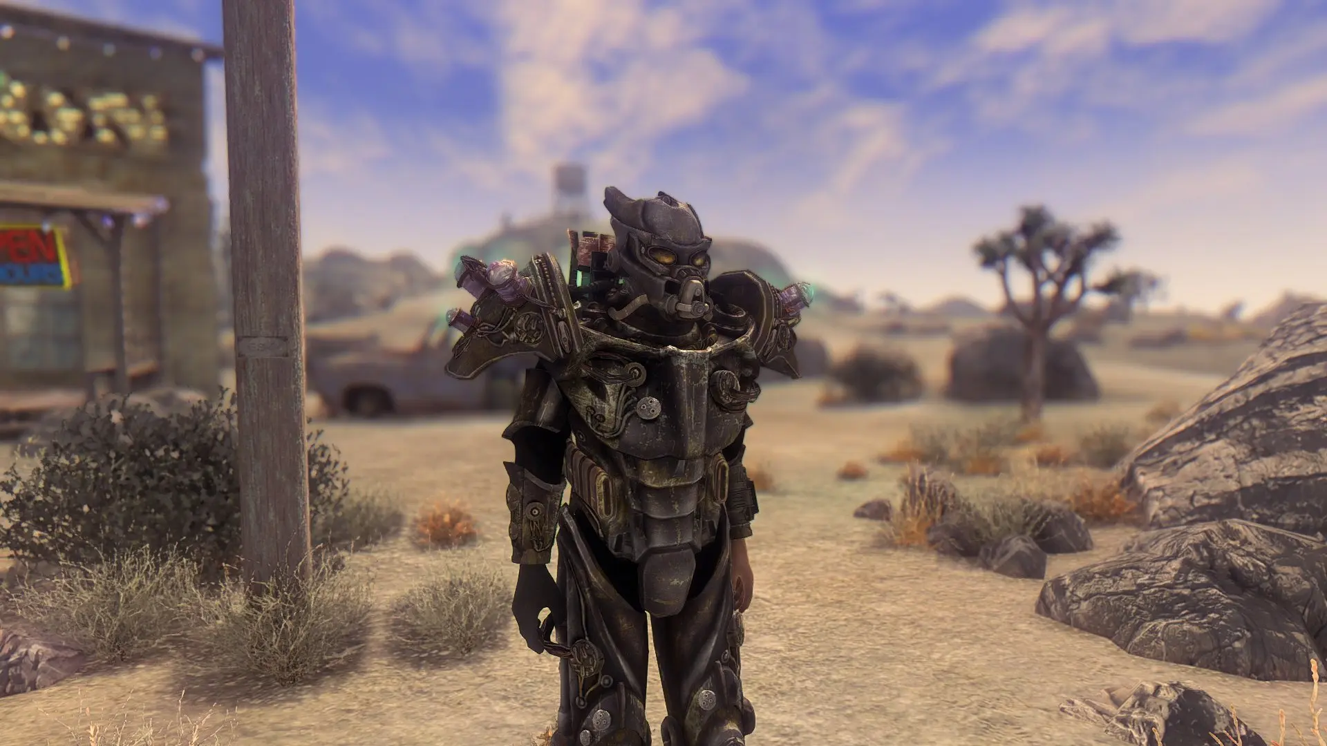 Tesla power armor