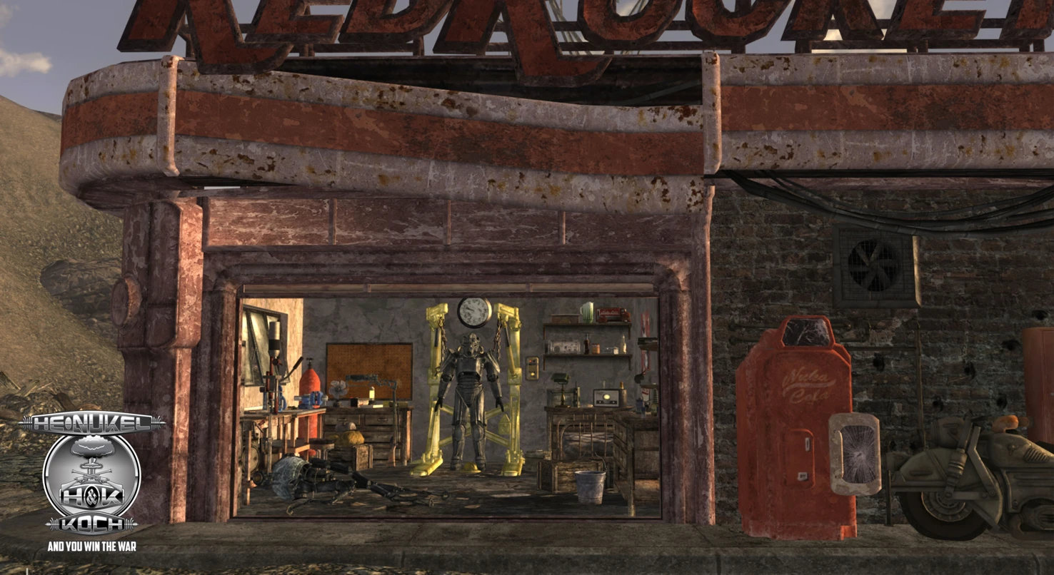 Fallout 4 garage home фото 7