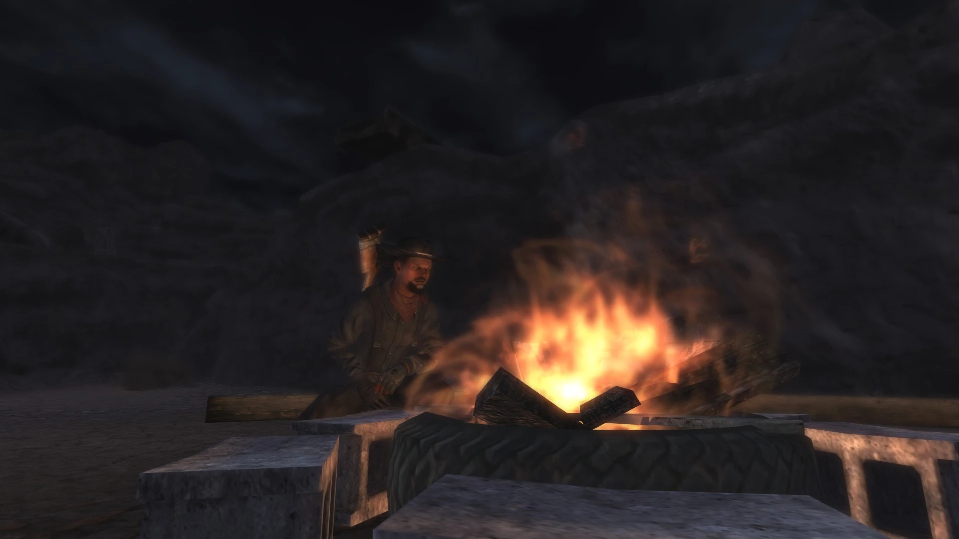 Burning Campfire REDONE at Fallout New Vegas - mods and community