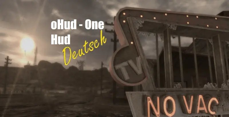 One HUD - oHUD Deutsch at Fallout New Vegas - mods and community