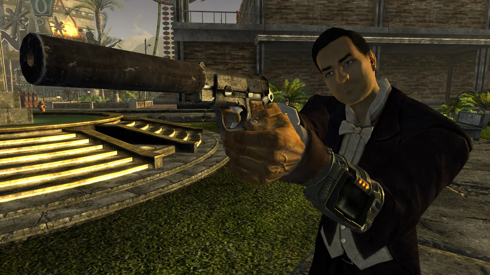 police pistol new vegas