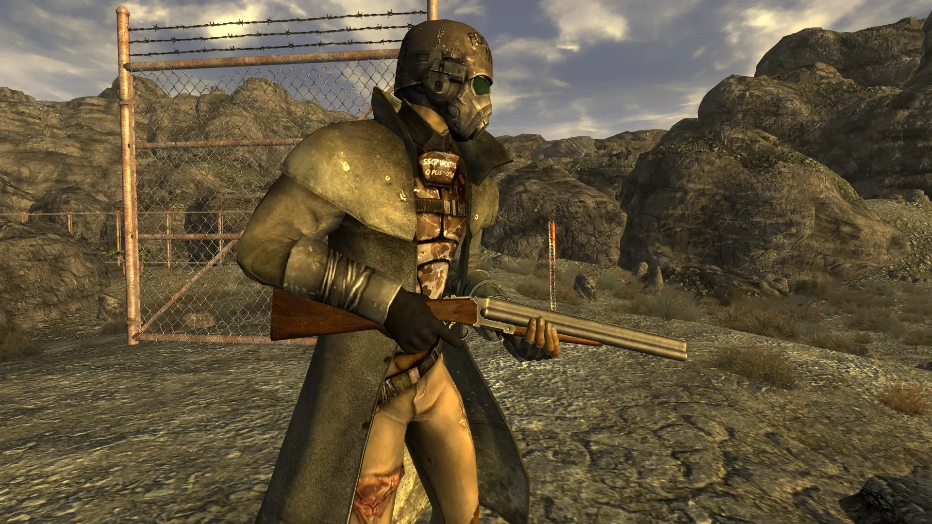 Triple Barrell Shotgun at Fallout New Vegas - mods and community