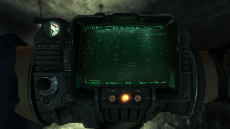 fallout new vegas pipboy mods