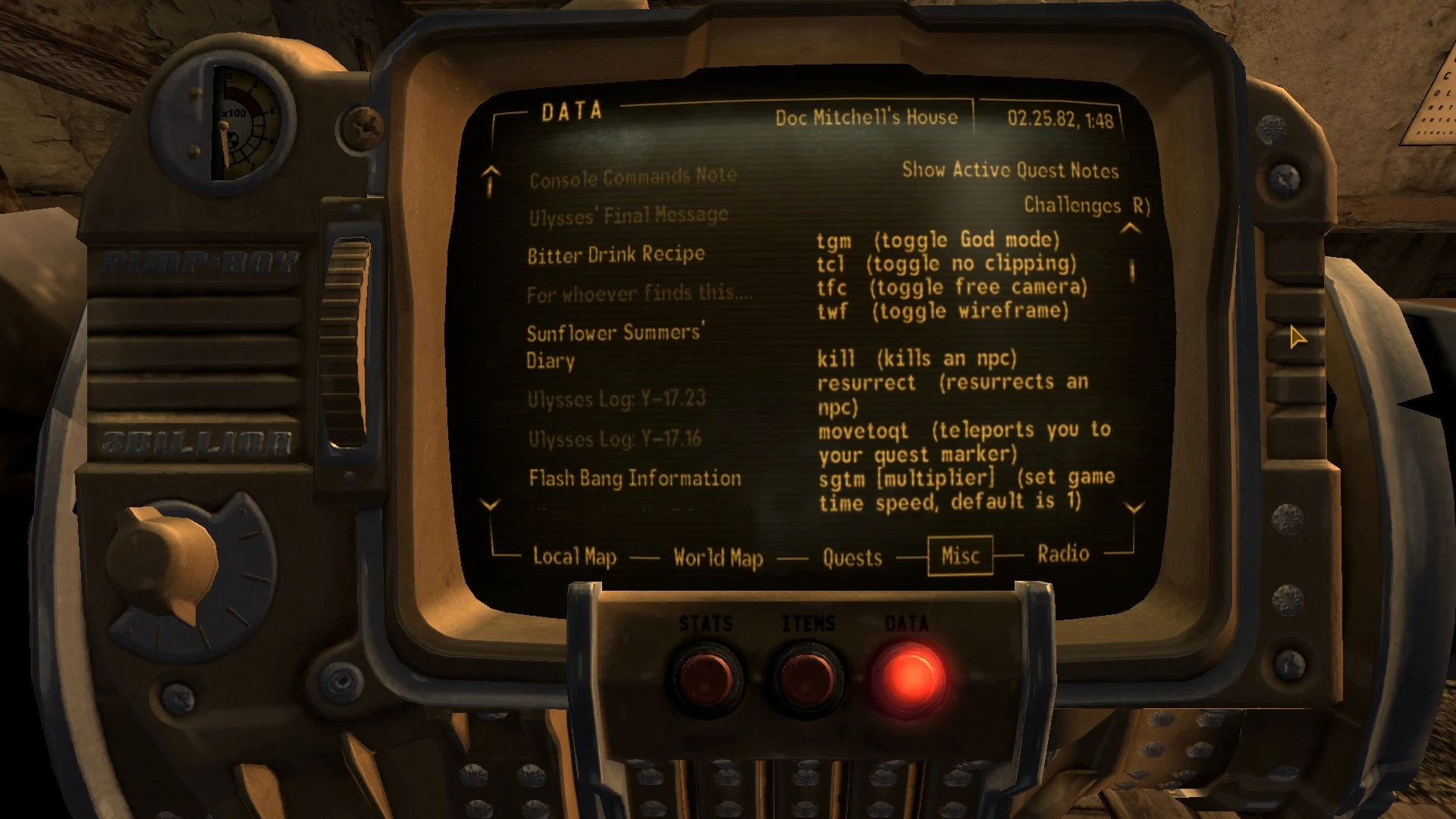 fallout 4 reset quest command
