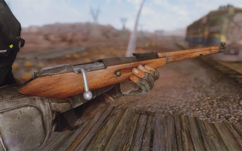 Mosin Nagant - Sniper Rifle F4 at Fallout New Vegas - mods and community