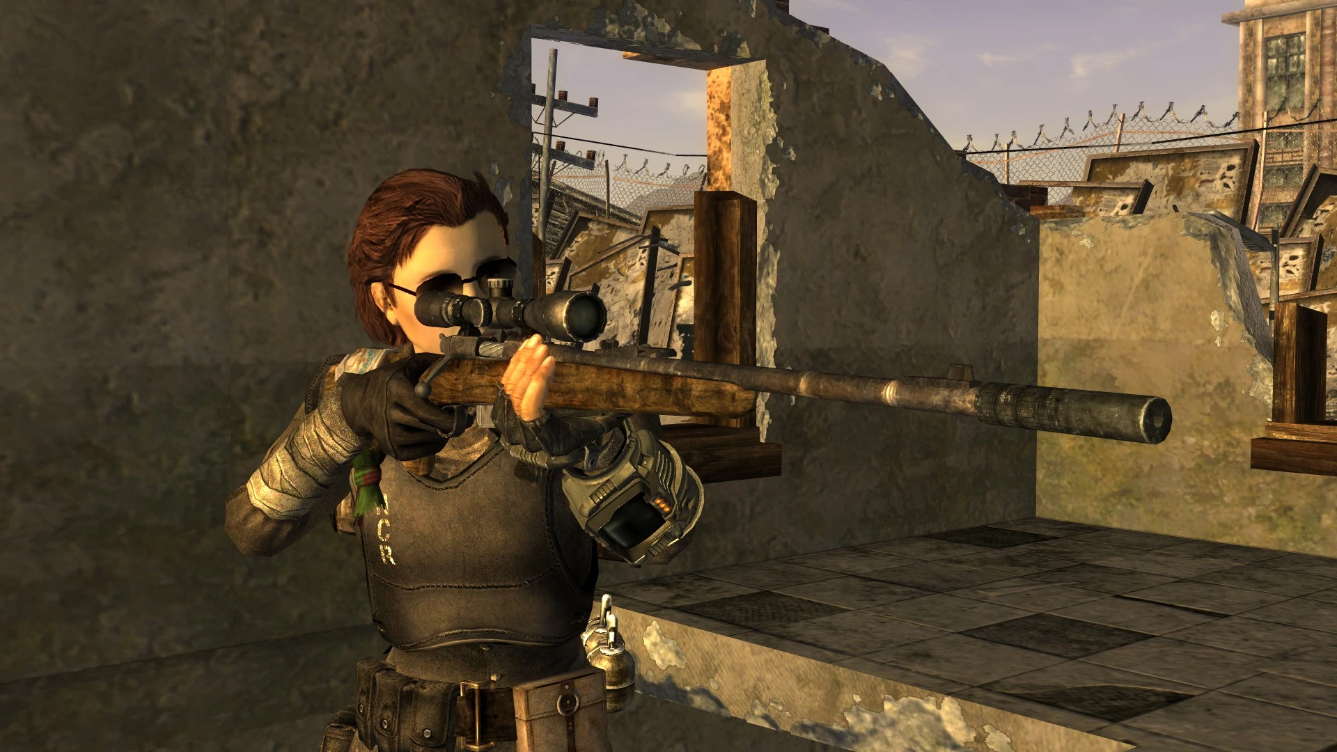 Fallout new vegas снайперская
