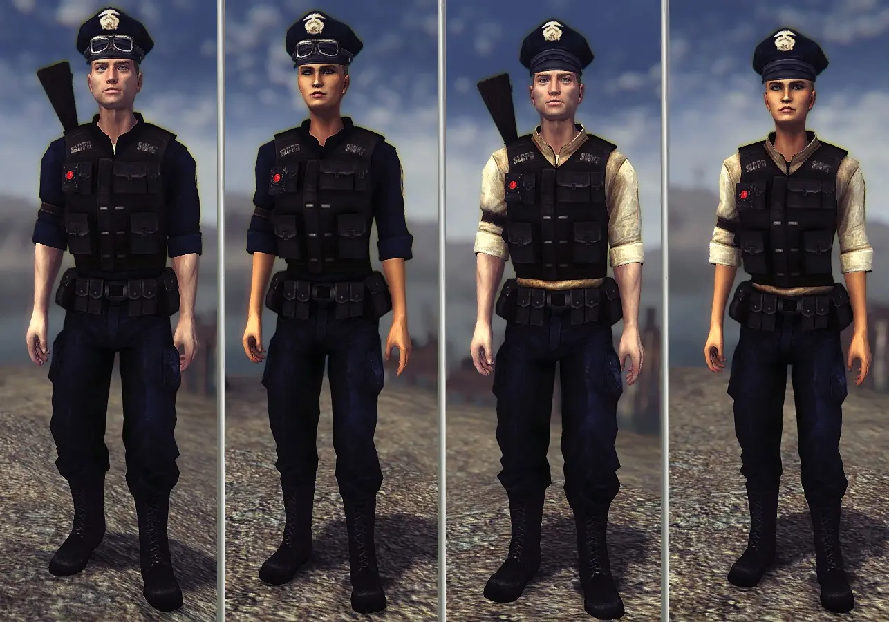 Fallout 4 police uniform фото 8