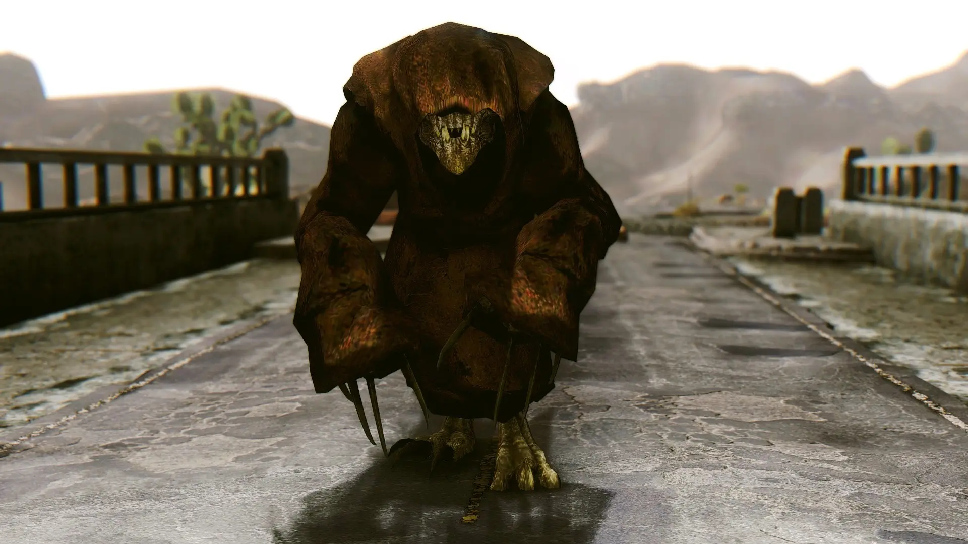 Fallout 2 Goris The Intelligent And Rare Albino Deathclaw Modders Resource At Fallout New 0577