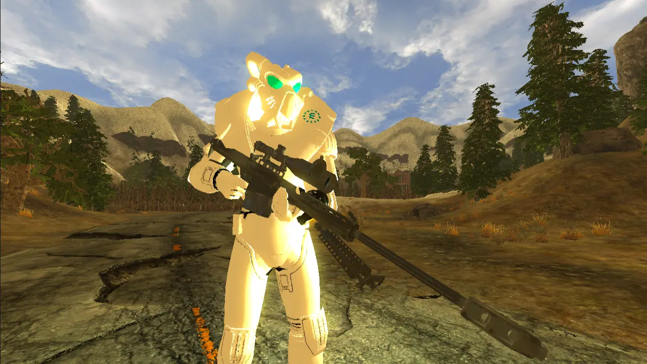 Advanced Power Armor White Remnants At Fallout New Vegas Mods And Community 3427