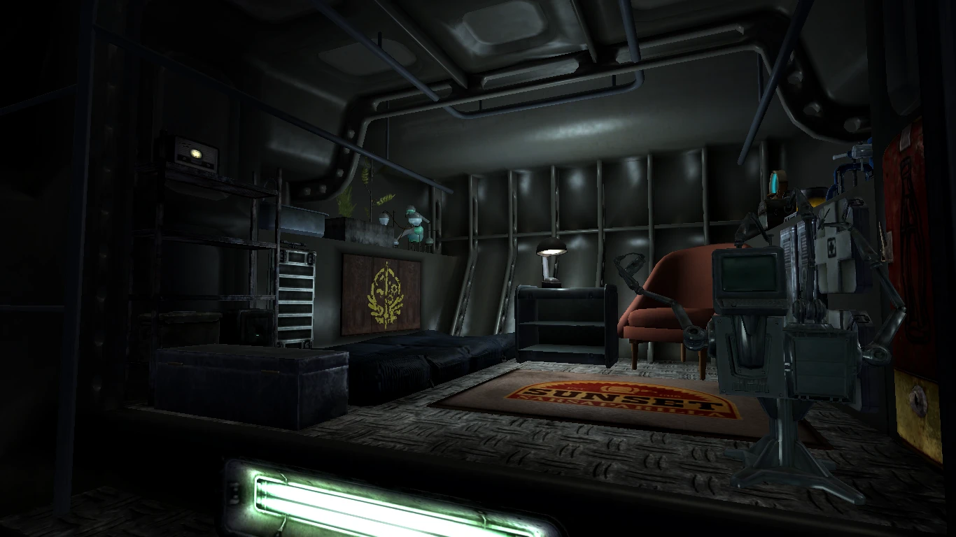 Vertibird Player Home Interior Overhaul At Fallout New Vegas - Mods And 