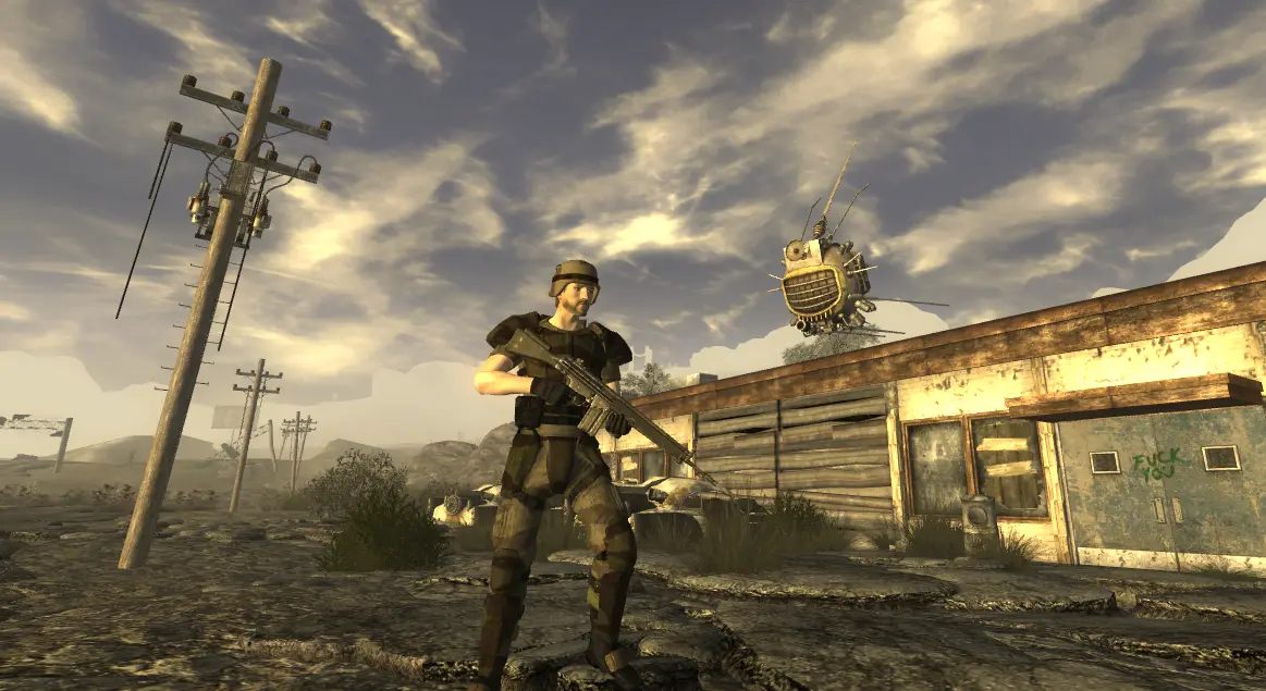 Splinter Camo Combat Armor at Fallout New Vegas - mods and community