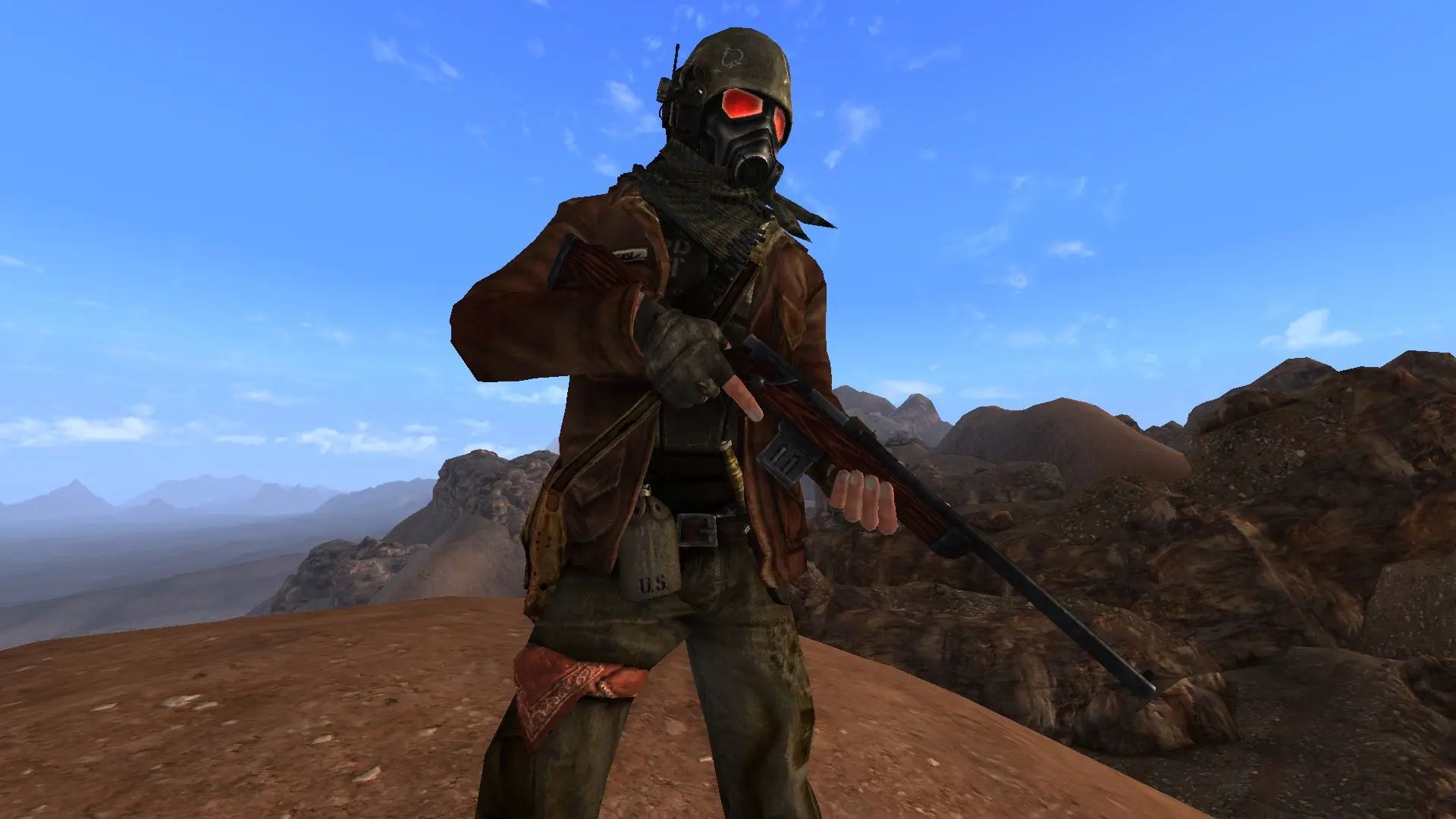 The Courier at Fallout New Vegas - mods and community