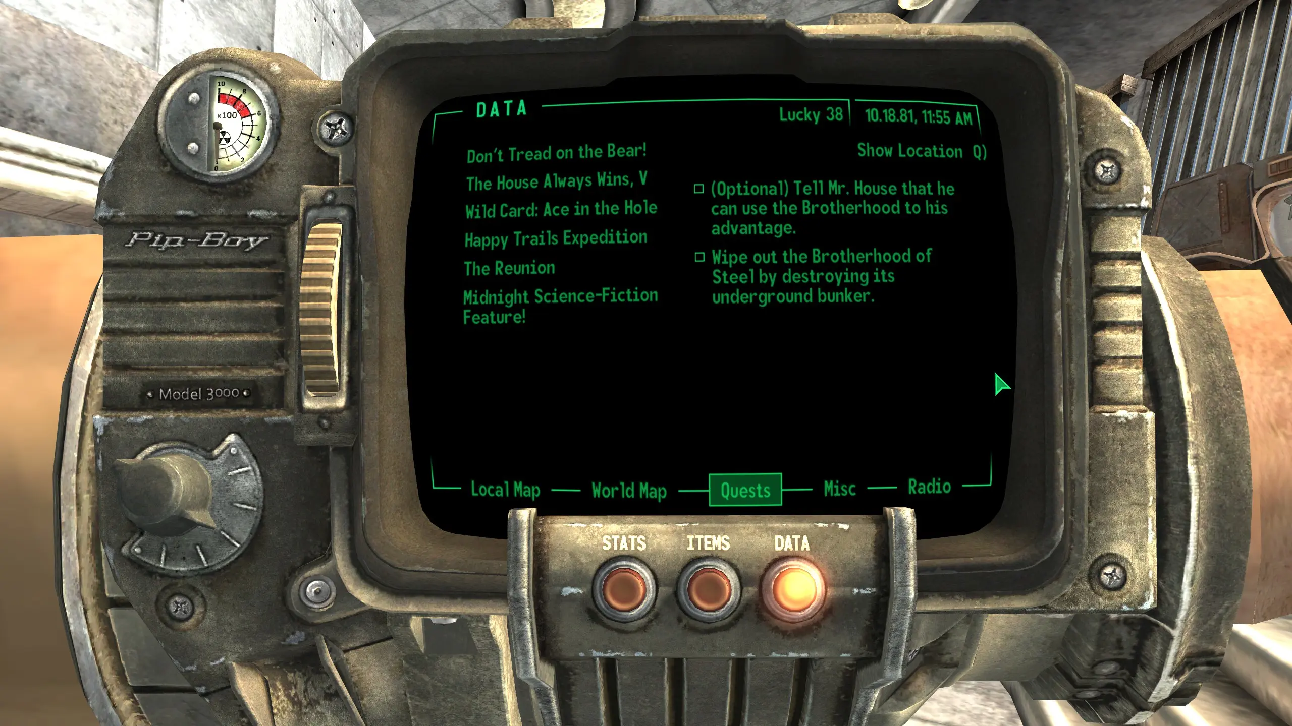 Brotherhood And House Truce At Fallout New Vegas - Mods And Community