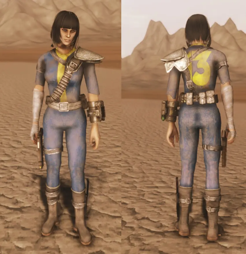 Classic Pack - Lore Accurate - Vault 13 Jumpsuit - Replacer at Fallout ...