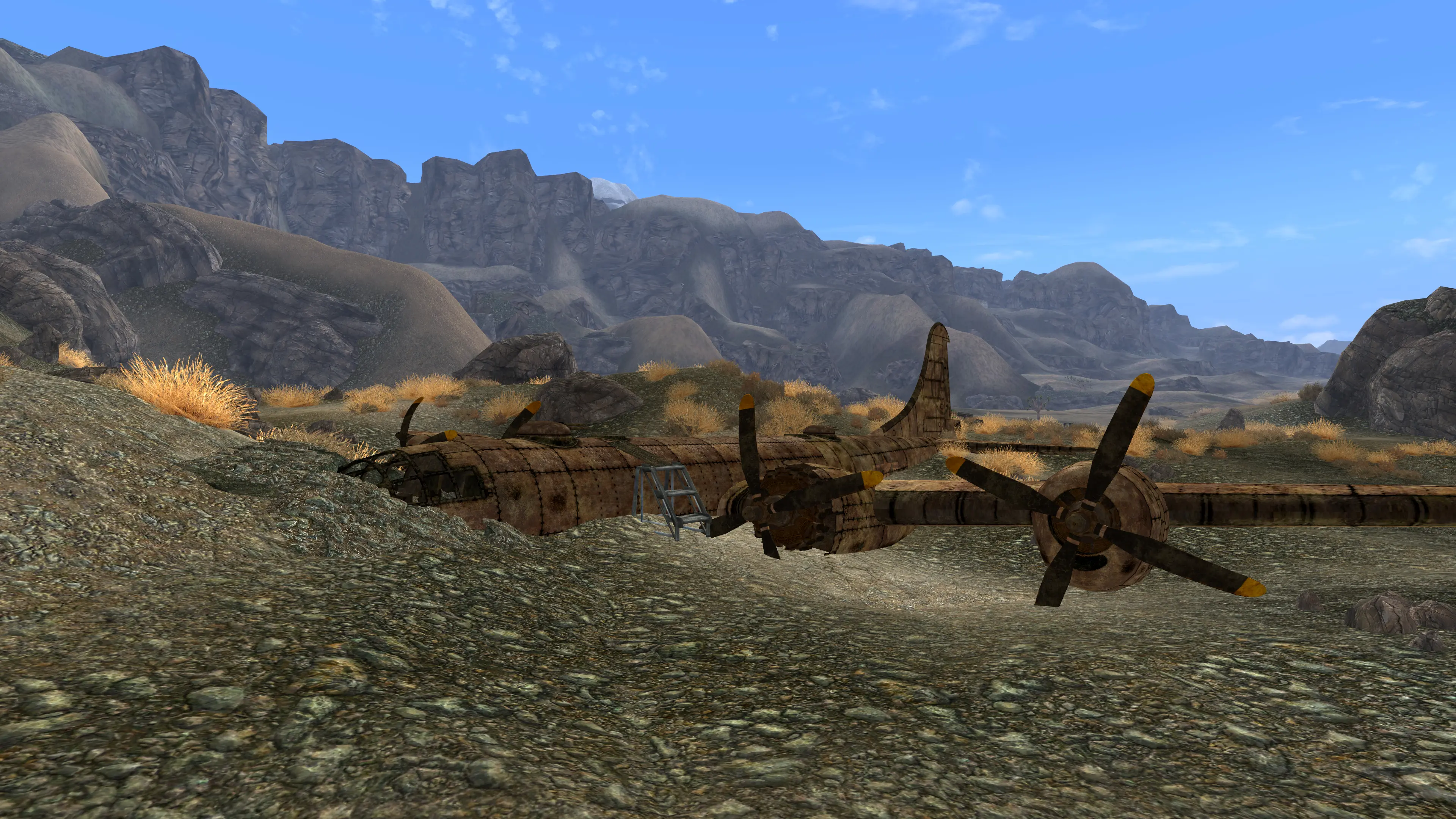 Roni's Crashed B-29 Superfortress Player Home At Fallout New Vegas ...