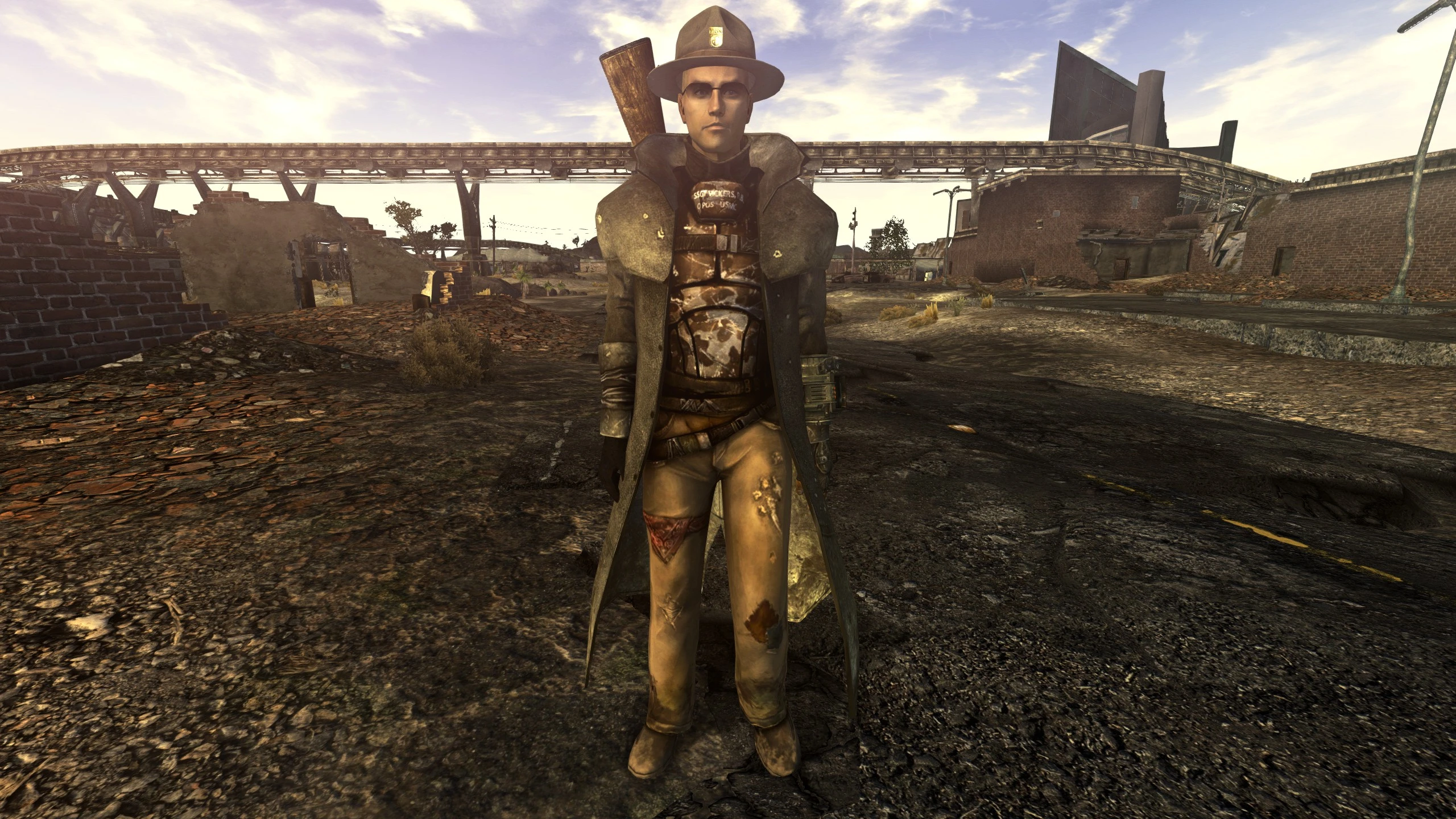 Repair Desert Ranger Combat Armor with MKII at Fallout New Vegas - mods ...