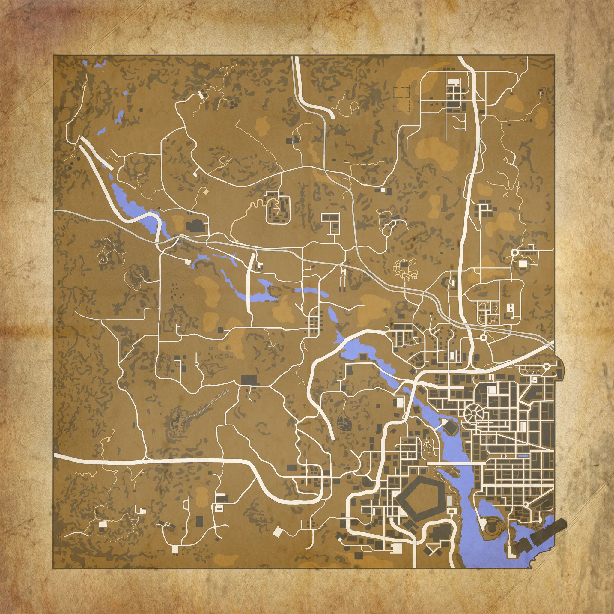 Paper Maps at Fallout New Vegas - mods and community