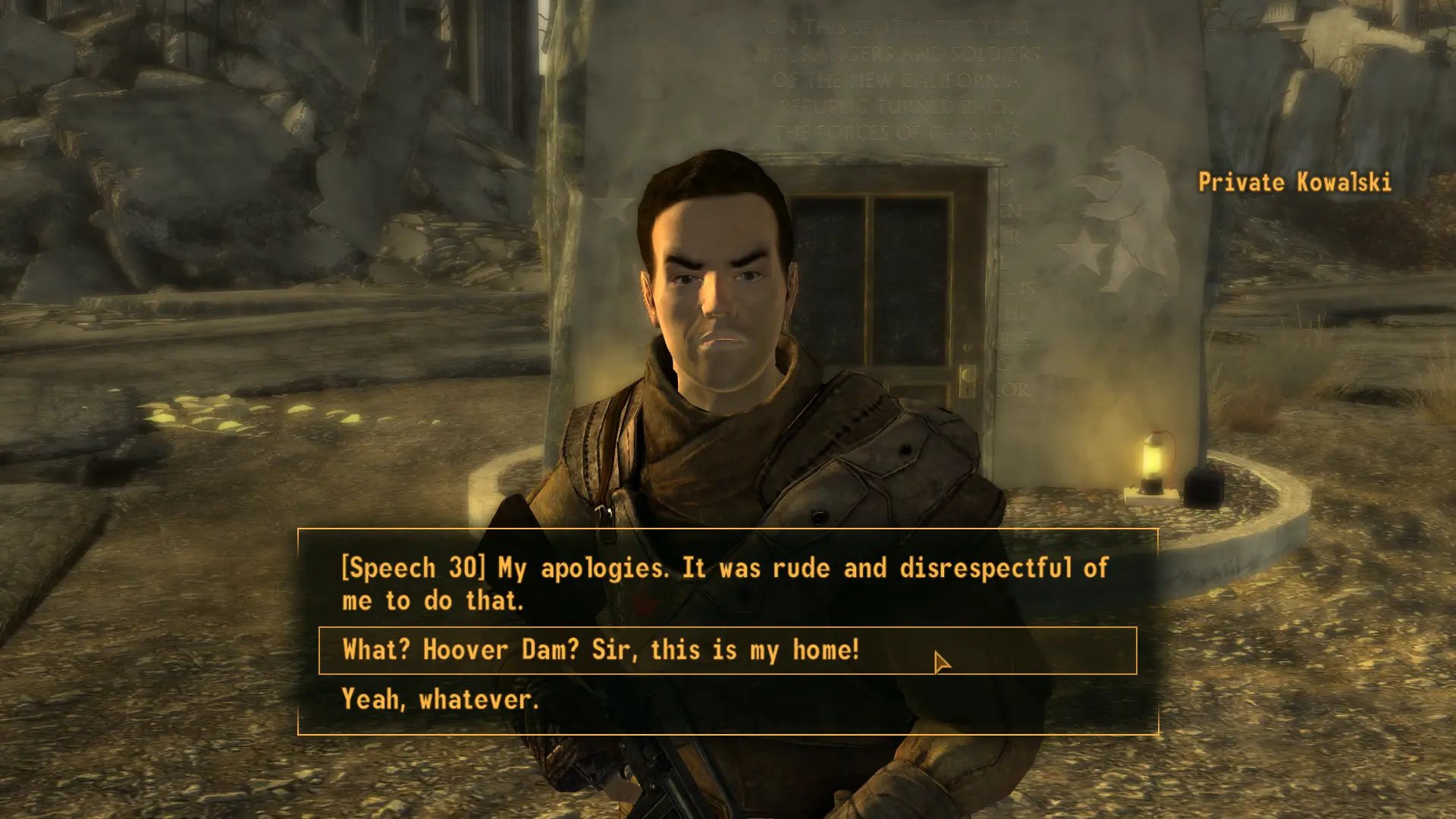 You Can Live Inside Memorials In Fallout New Vegas at Fallout New Vegas ...