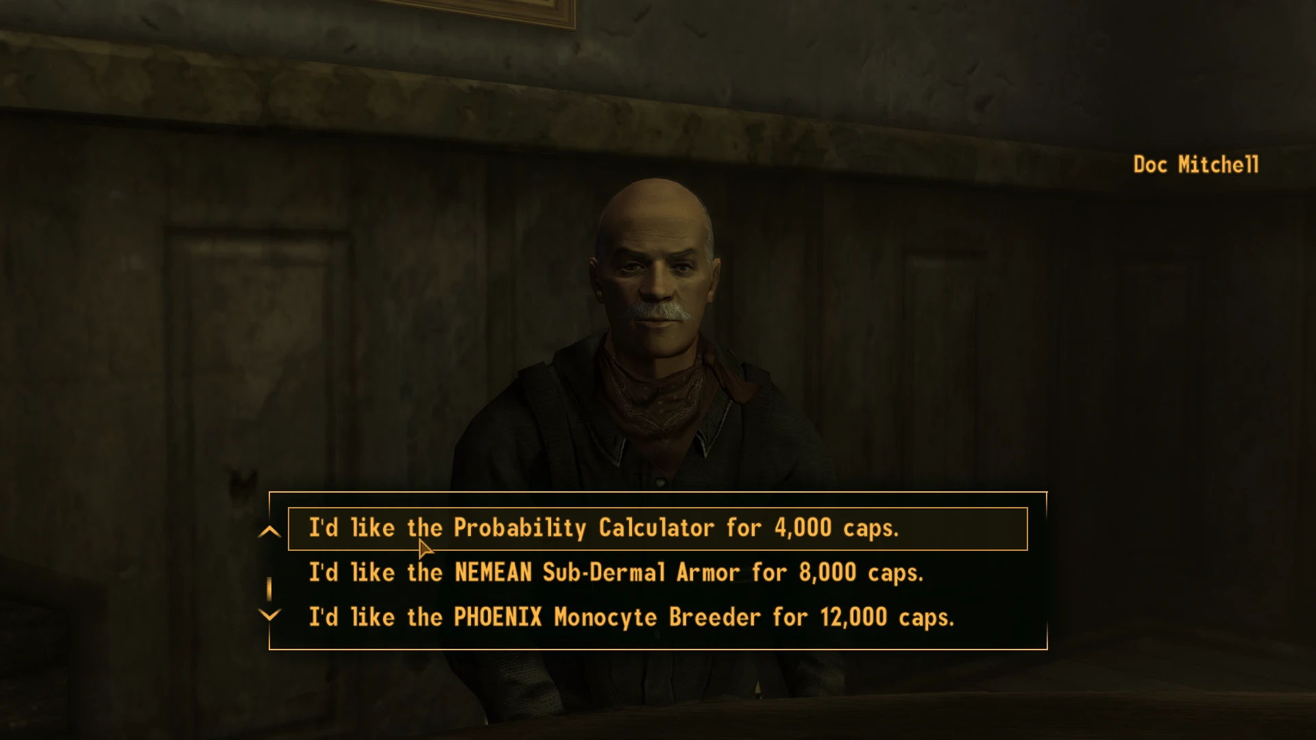 Doc Mitchell Implant Surgery at Fallout New Vegas mods and community