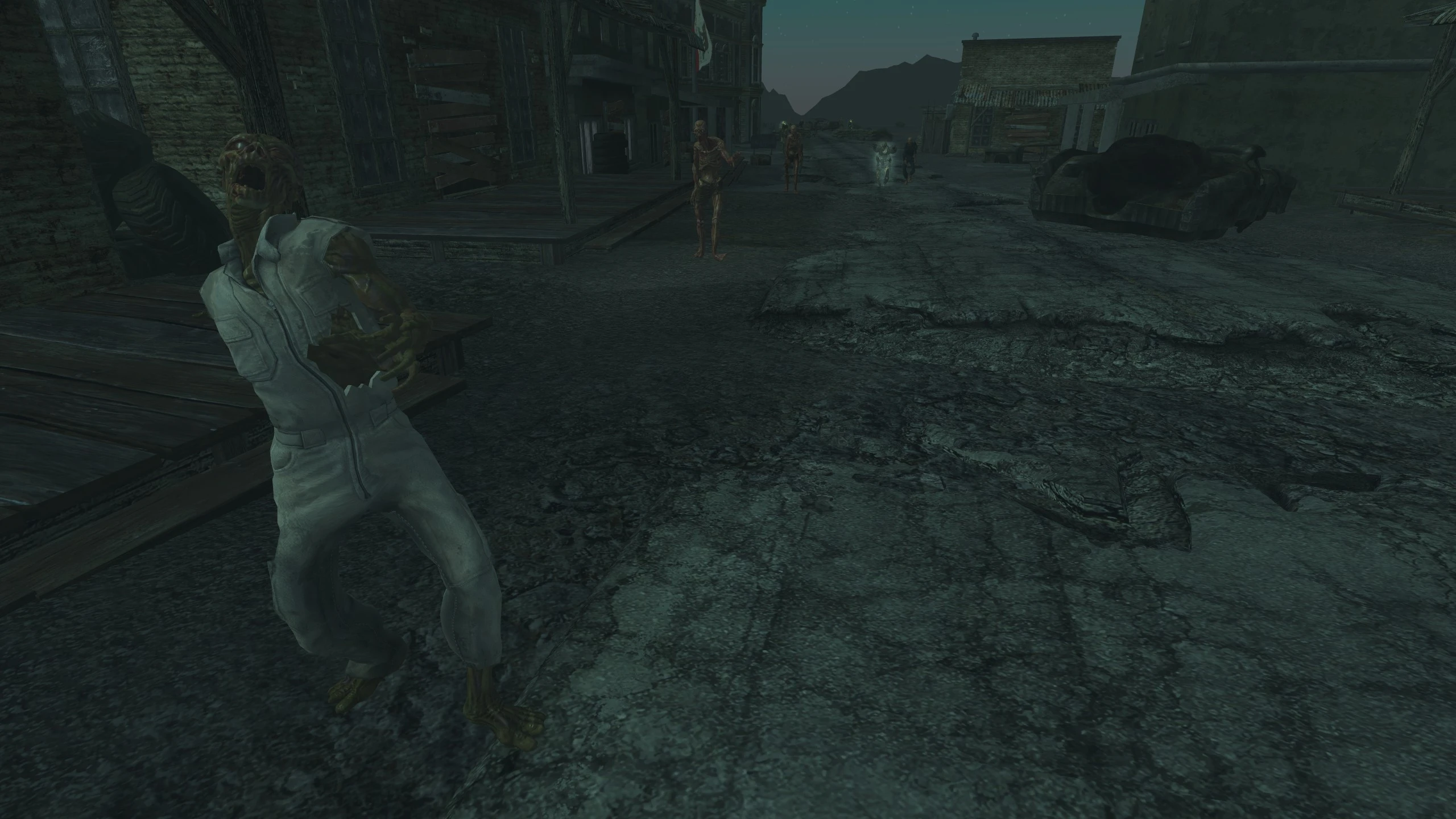 Endless Feral Ghoul Desert at Fallout New Vegas - mods and community