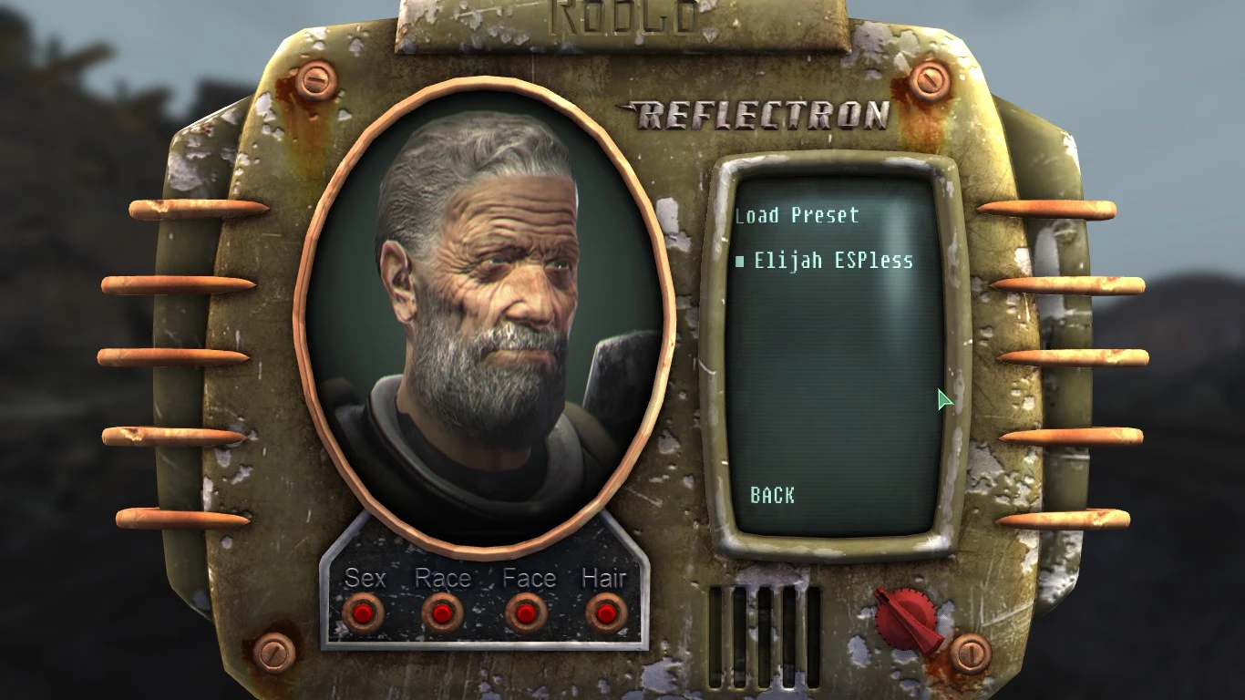 Elijah face preset ESPless at Fallout New Vegas - mods and community