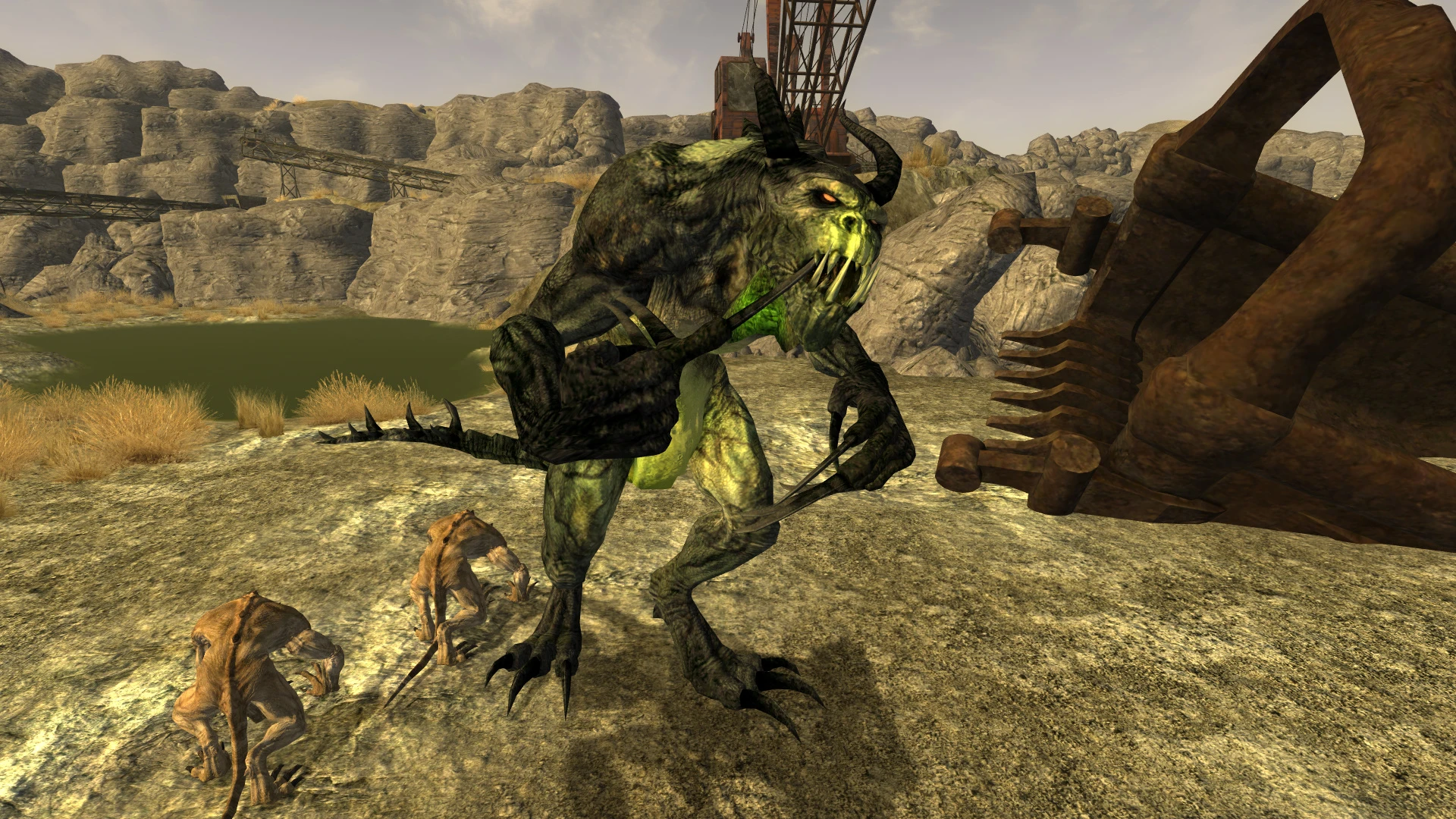 Classic-esque Deathclaw Retexture at Fallout New Vegas - mods and community