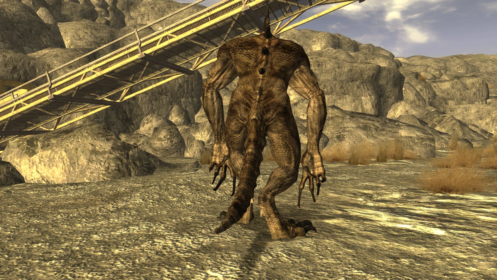 Classic-esque Deathclaw Retexture at Fallout New Vegas - mods and community