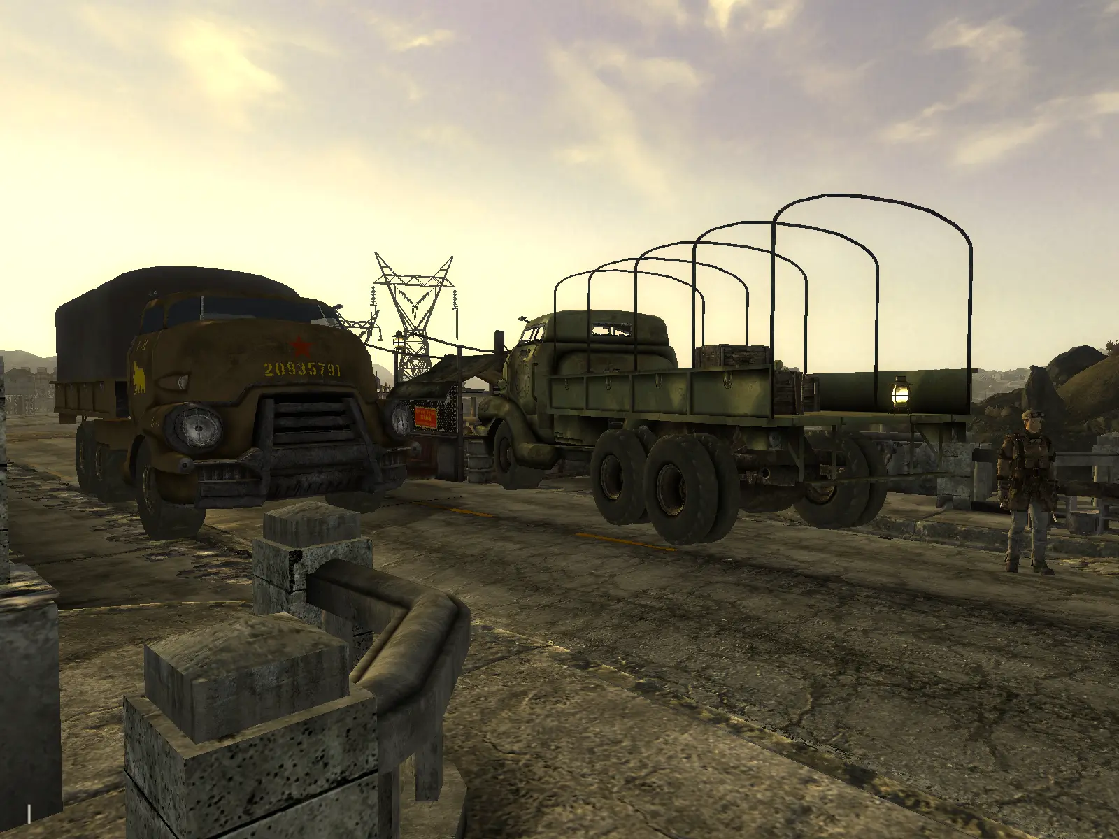 NCR Reskin For NCR Truck Convoys At Fallout New Vegas - Mods And Community