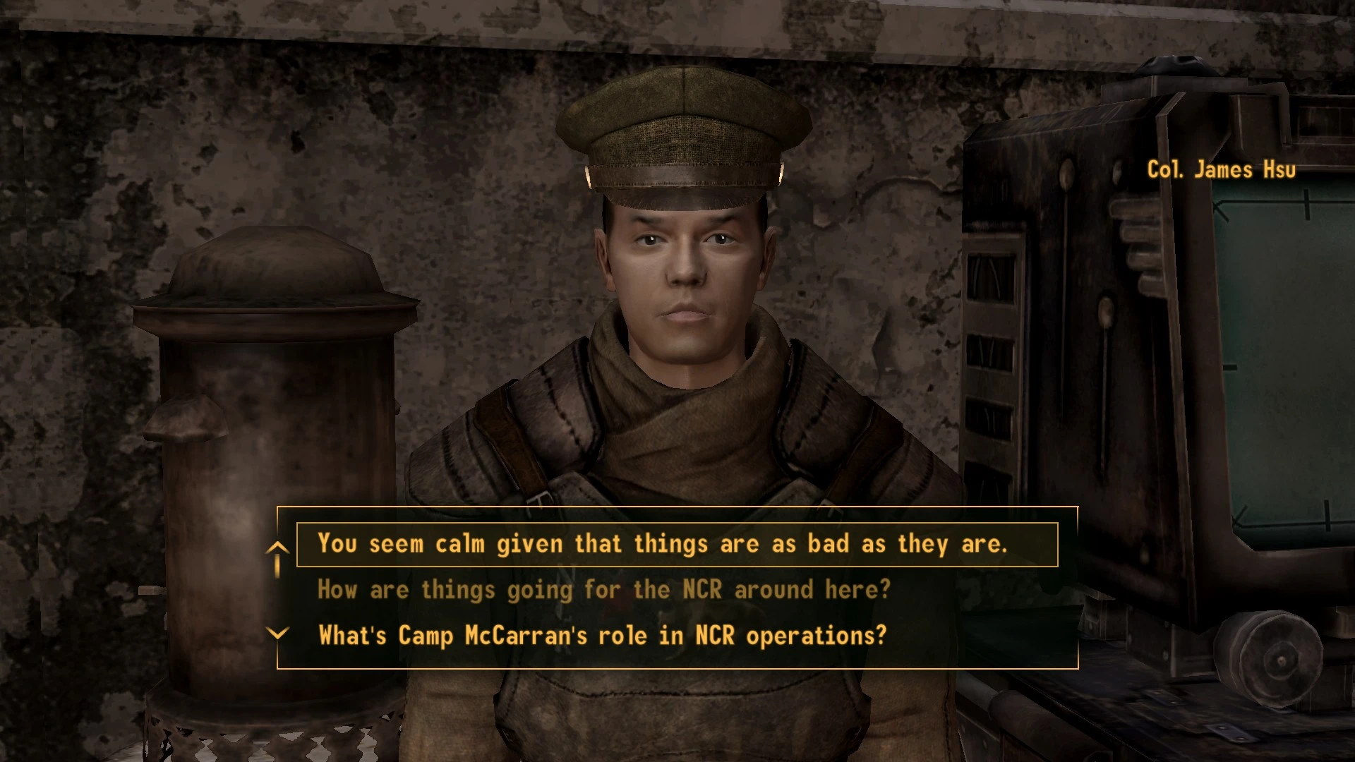 NCR Officer Peaked Cap - Beret Replacer at Fallout New Vegas - mods and ...