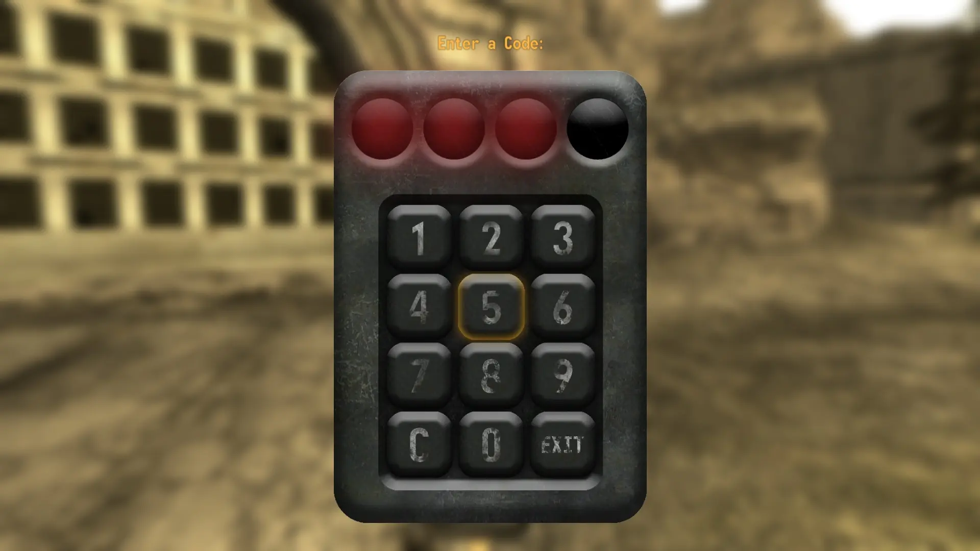 Keypad Numerical Lock - Modders Resource at Fallout New Vegas - mods ...