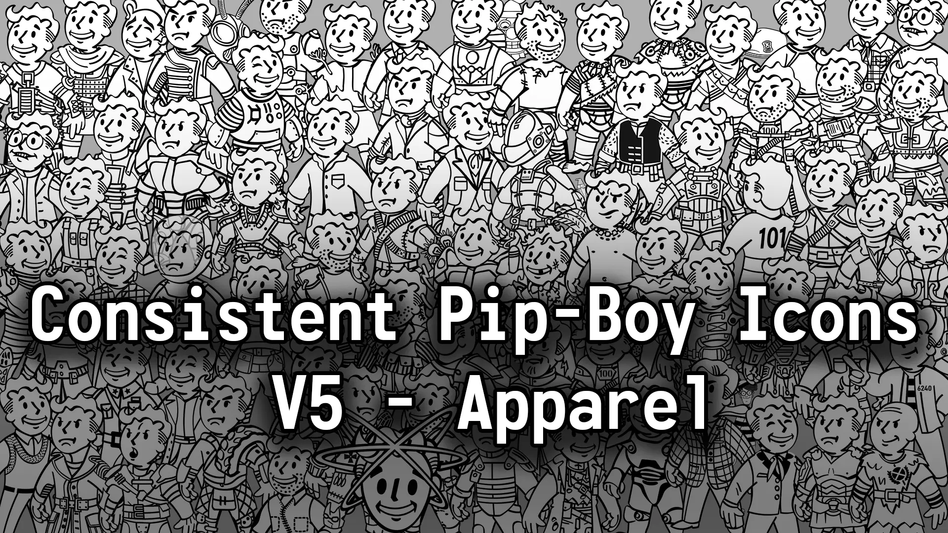 Consistent pip boy icons v5 apparel at fallout new vegas mods and