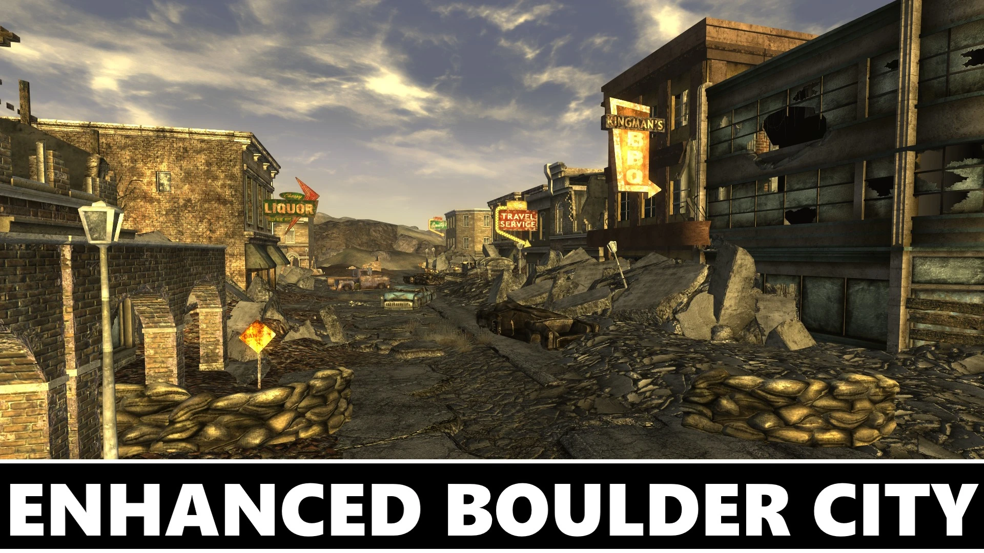 Enhanced Boulder City at Fallout New Vegas - mods and community