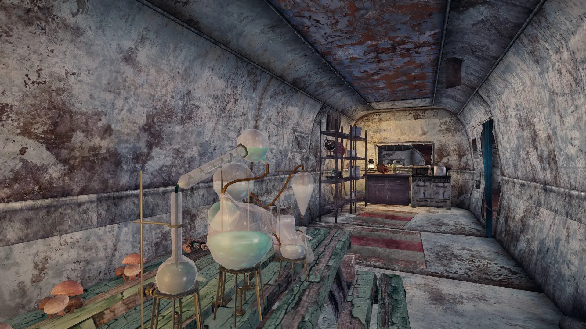 Red Rock Drug Lab Clutter Overhaul Minor Additions at Fallout New