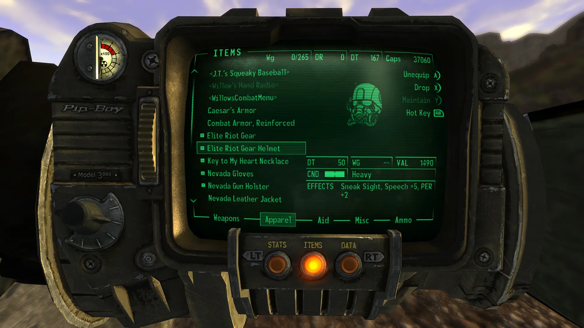 Elite Riot Gear Massive DT And Item HP At Fallout New Vegas Mods And   83896 1701149512 886200912 