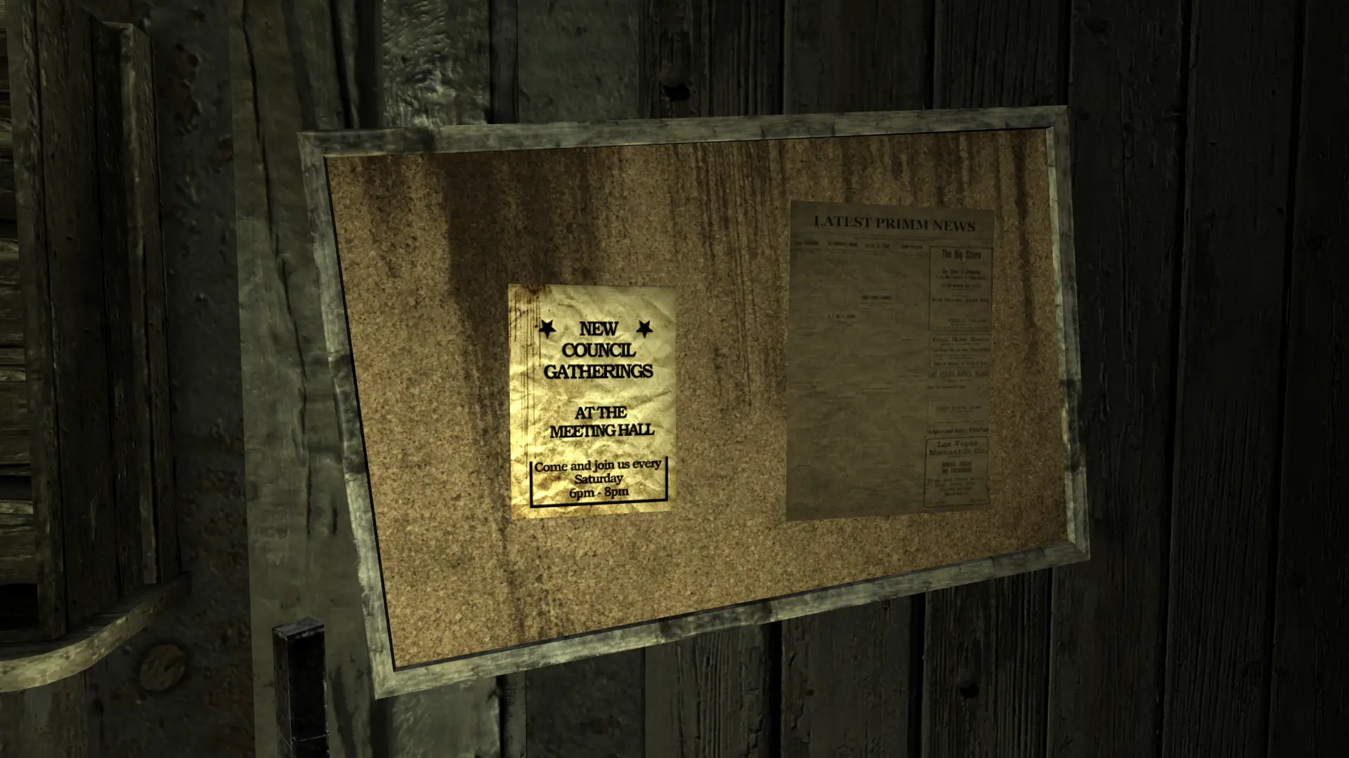 Bulletin Board HD at Fallout New Vegas - mods and community