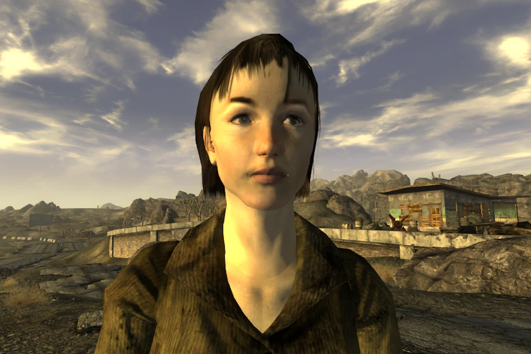 Marginally Less Bald 'Frazzled' Hairstyle at Fallout New Vegas - mods ...