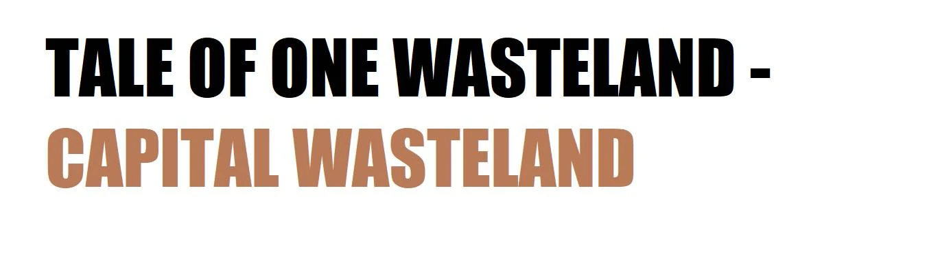 Capital Wasteland google map! tutorial - Fallout 3 - ModDB